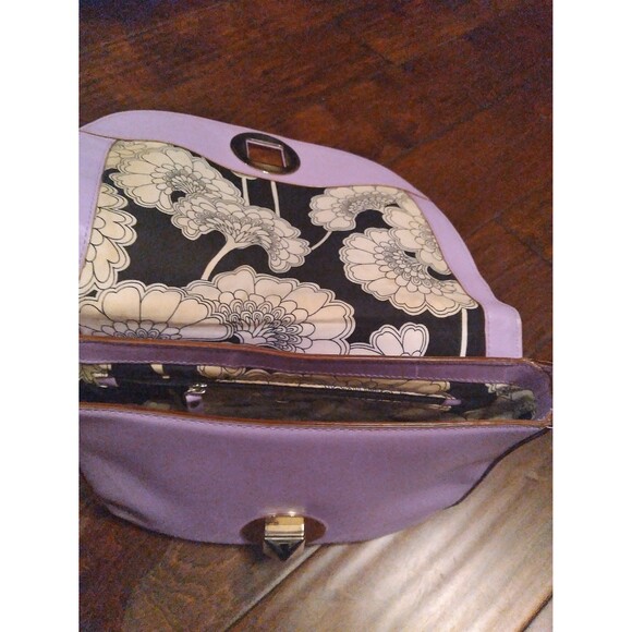 Kate‎ Spade Crossbody Bag Lavender Leather Chain Strap Small Purse - Picture 4 of 6